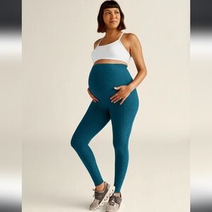 Beyond Yoga Maternity Leggings - Celestial Blue - Medium